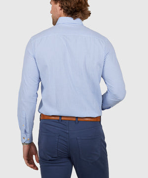 Westport Lifestyle Long Sleeve Button Down Collar Gingham Sport Shirt