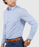 Westport Lifestyle Long Sleeve Button Down Collar Gingham Sport Shirt