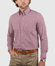 Westport Lifestyle Long Sleeve Button Down Collar Gingham Sport Shirt