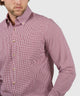 Westport Lifestyle Long Sleeve Button Down Collar Gingham Sport Shirt