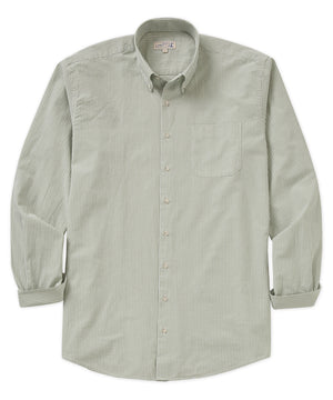 Westport Lifestyle Long Sleeve Button Down Collar Gingham Sport Shirt