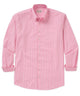 Westport Lifestyle Long Sleeve Button Down Collar Gingham Sport Shirt