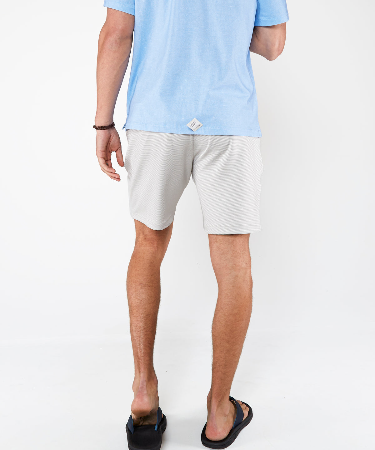 Westport Black Newport Knit Flat Front Performance Shorts, Men's Big & Tall