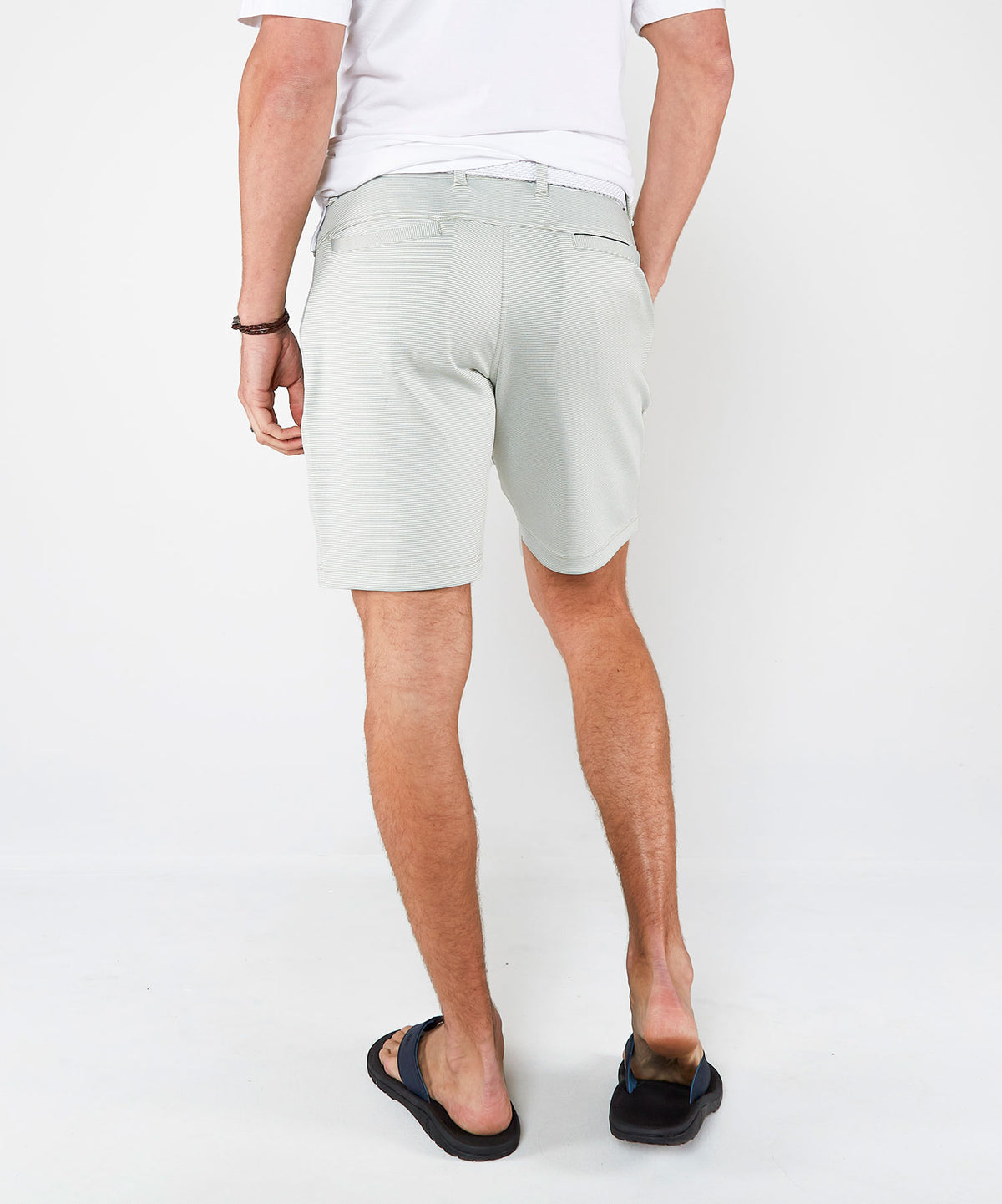 Westport Black Newport Knit Flat Front Performance Shorts, Men's Big & Tall
