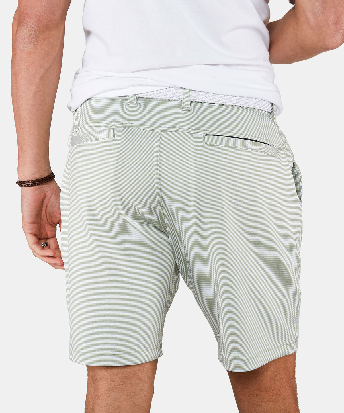 Westport Black Newport Knit Flat Front Performance Shorts, Men's Big & Tall