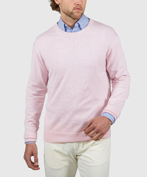 Westport Black Summer Saltwater Crew Neck Sweater Pullover