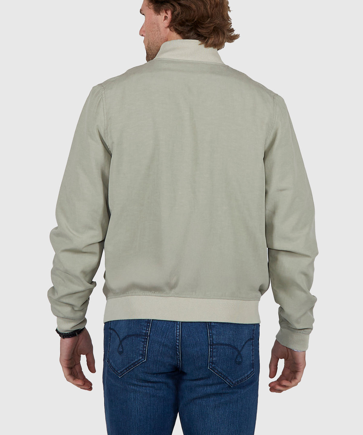 Westport Black Summer Blend Blouson Jacket, Men's Big & Tall