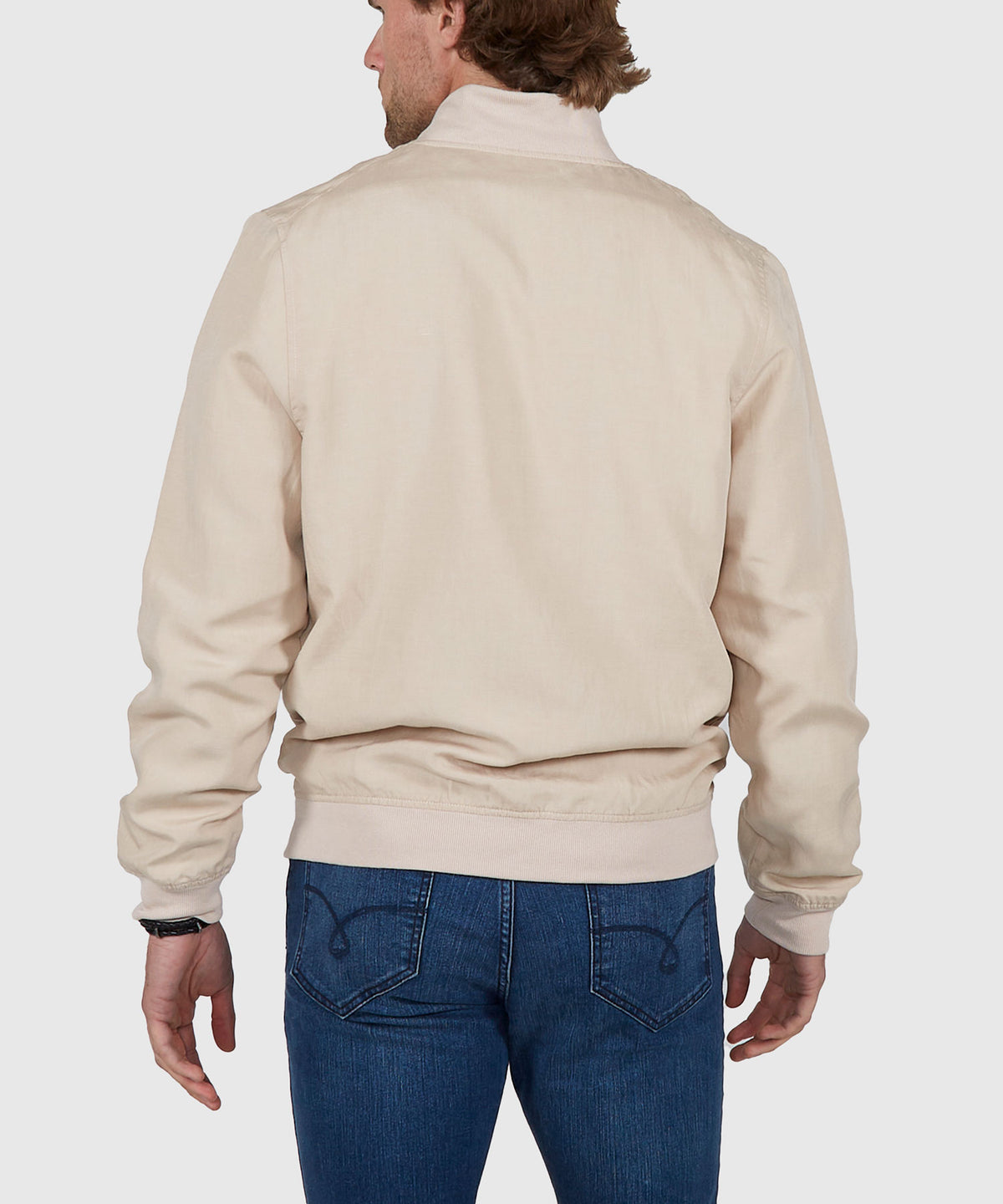 Westport Black Summer Blend Blouson Jacket, Men's Big & Tall