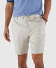 Westport Black Southport Solid Linen Drawcord Short