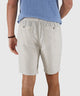 Westport Black Southport Solid Linen Drawcord Short