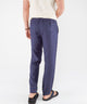 Westport Black Southport Linen Drawcord Pant