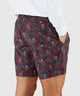 Westport Black Chili Print Hampton Swim Trunk