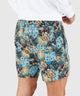 Westport Black Postcard Print Hampton Swim Trunk
