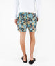 Westport Black Postcard Print Hampton Swim Trunk