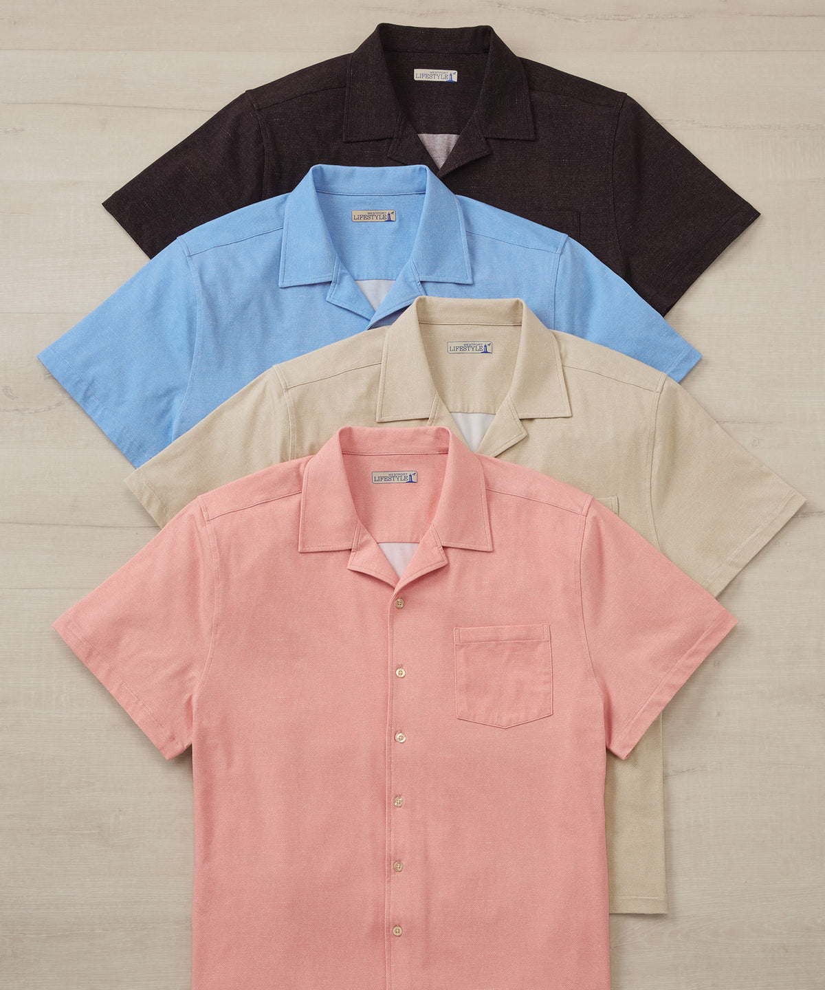 Westport Lifestyle Shoreline Cabana Short Sleeve Knit Shirt, Men's Big & Tall