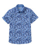 Westport Lifestyle Short Sleeve Seersucker Print Sport Shirt