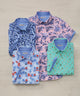 Westport Lifestyle Short Sleeve Seersucker Print Sport Shirt