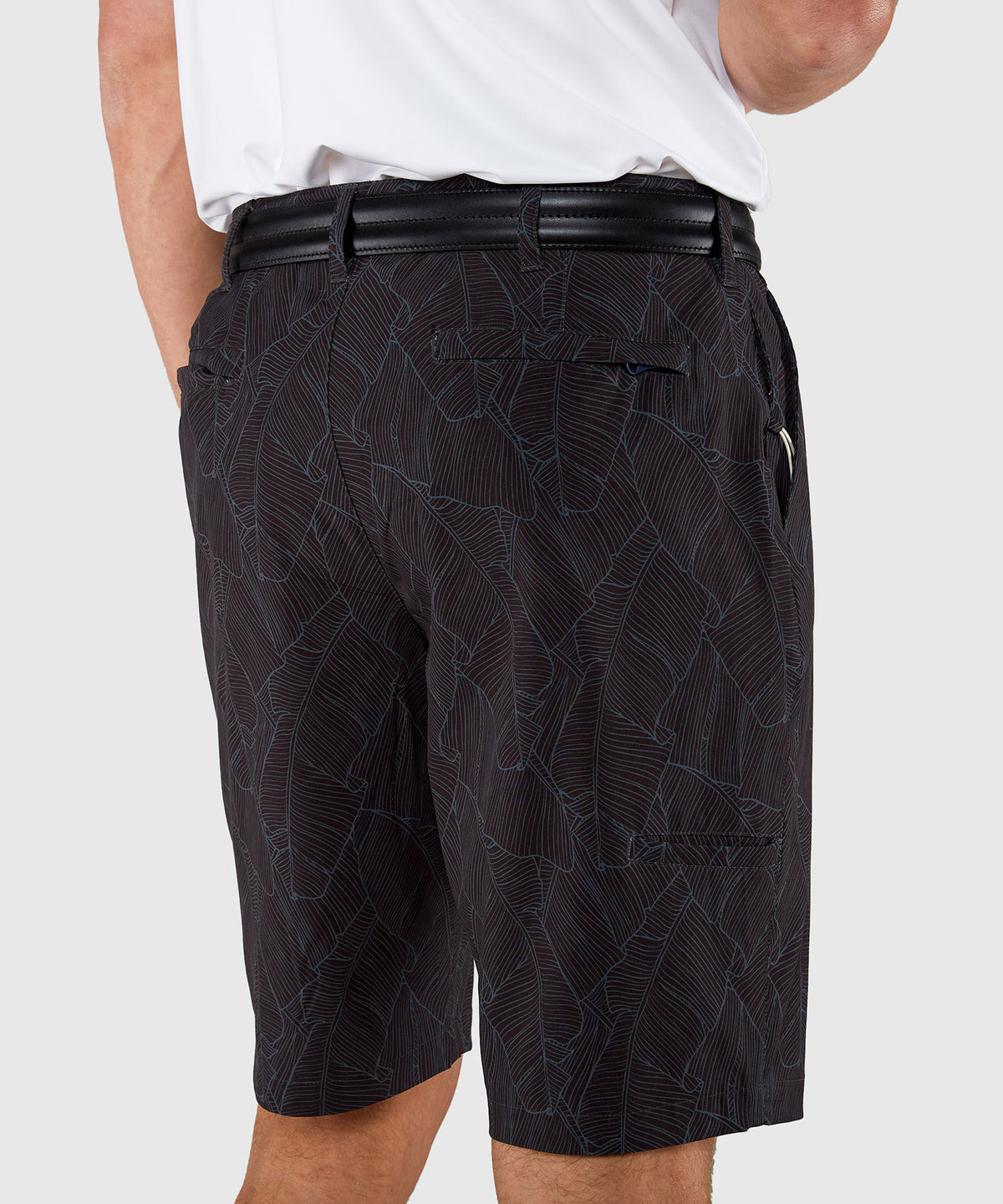 Westport Lifestyle Country Club Flat Front Printed Hybrid Shorts, Men's Big & Tall