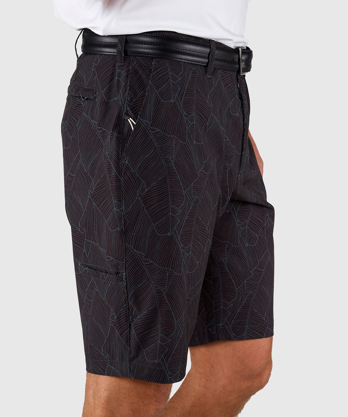 Westport Lifestyle Country Club Flat Front Printed Hybrid Shorts, Men's Big & Tall