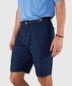 Westport Lifestyle Country Club Flat Front Printed Hybrid Shorts