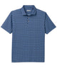 Westport Lifestyle Short Sleeve Performance 'Pint' Print Polo Knit Shirt