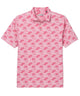 Westport Lifestyle Short Sleeve Performance 'Palm' Print Polo Knit Shirt