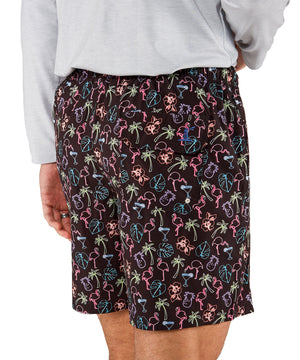 Westport Lifestyle Flamingo Print Compo Swim Trunks