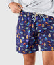 Westport Lifestyle Fish Print Compo Swim Trunks