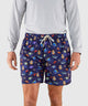Westport Lifestyle Fish Print Compo Swim Trunks