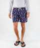 Westport Lifestyle Fish Print Compo Swim Trunks