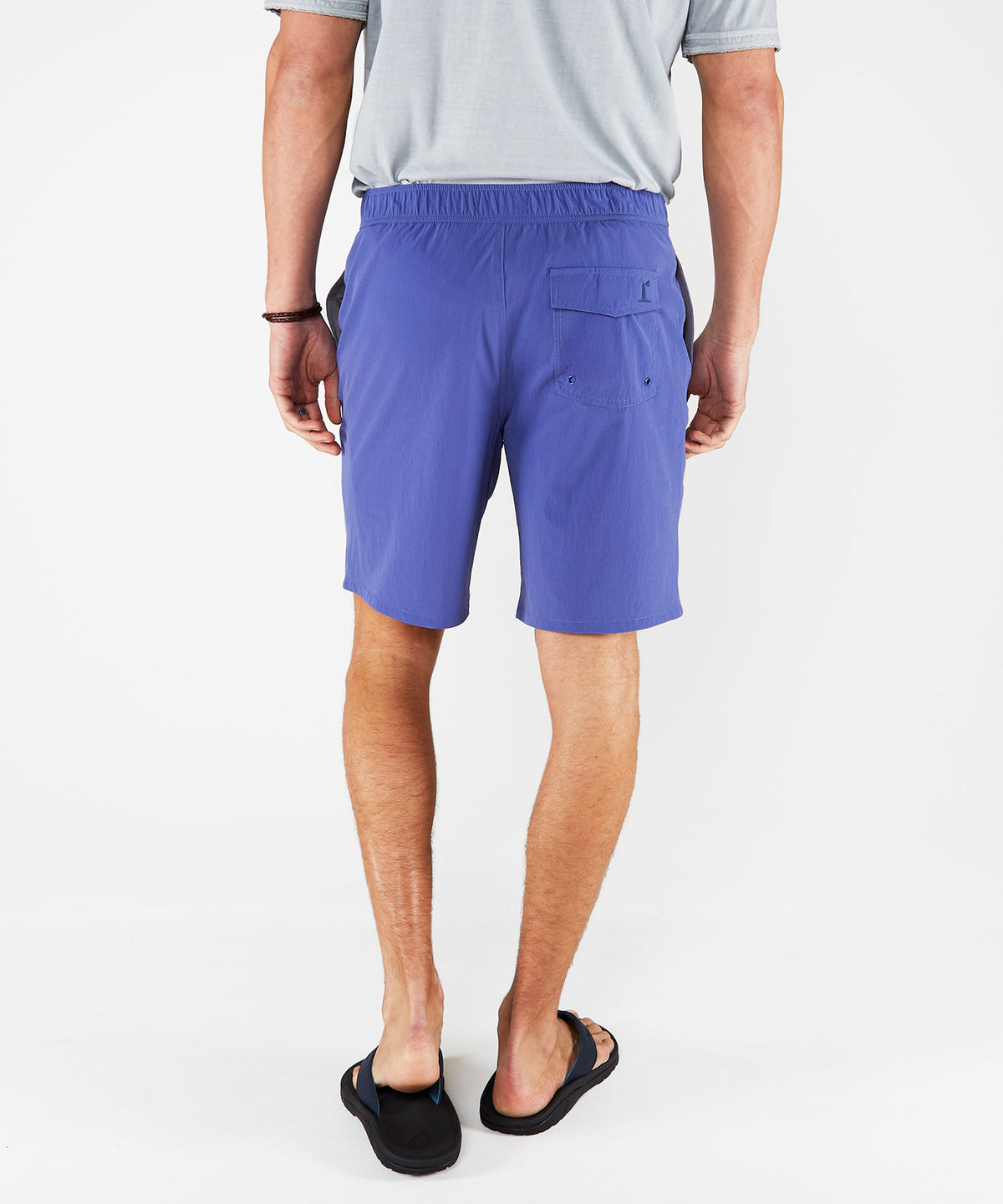 Westport Lifestyle Saybrook Half Elastic Solid Board Short, Men's Big & Tall