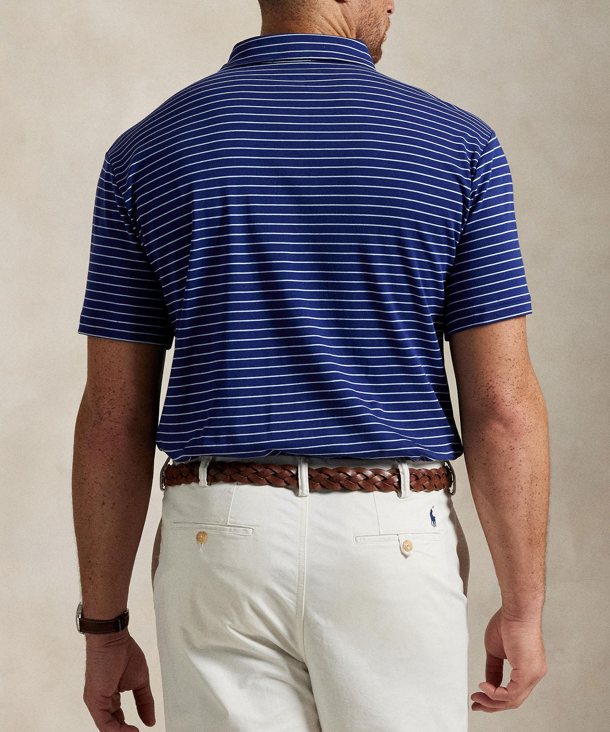 Polo Ralph Lauren Short Sleeve Soft Touch Animated Polo Knit Shirt, Men's Big & Tall