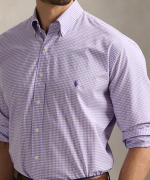 Polo Ralph Lauren Long Sleeve Button Down Collar Poplin Sport Shirt
