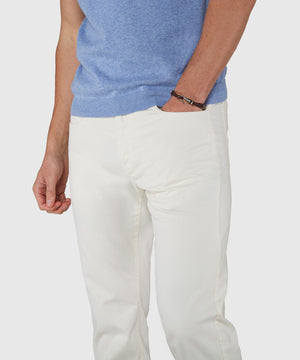 Westport Black Garment Dyed 5-Pocket Twill Pant