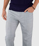 Westport Black Stretch Linen 5-Pocket Pant