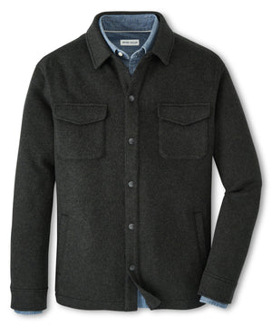 Peter Millar Crown Flex Merino Wool Shirt Jacket