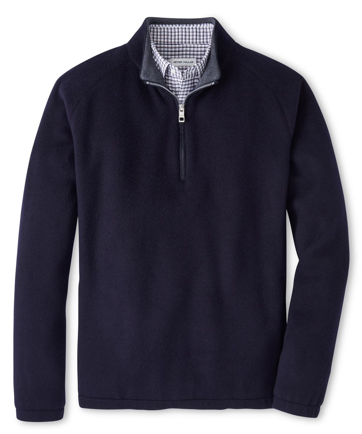 Peter Millar Long Sleeve Crown Flex Merino Wool Quarter Zip Pullover, Men's Big & Tall