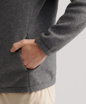 Peter Millar Long Sleeve Crown Flex Merino Wool Quarter Zip Pullover