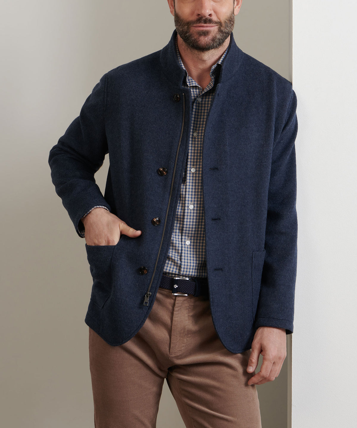 Peter Millar Crown Flex Merino Wool Blazer, Men's Big & Tall