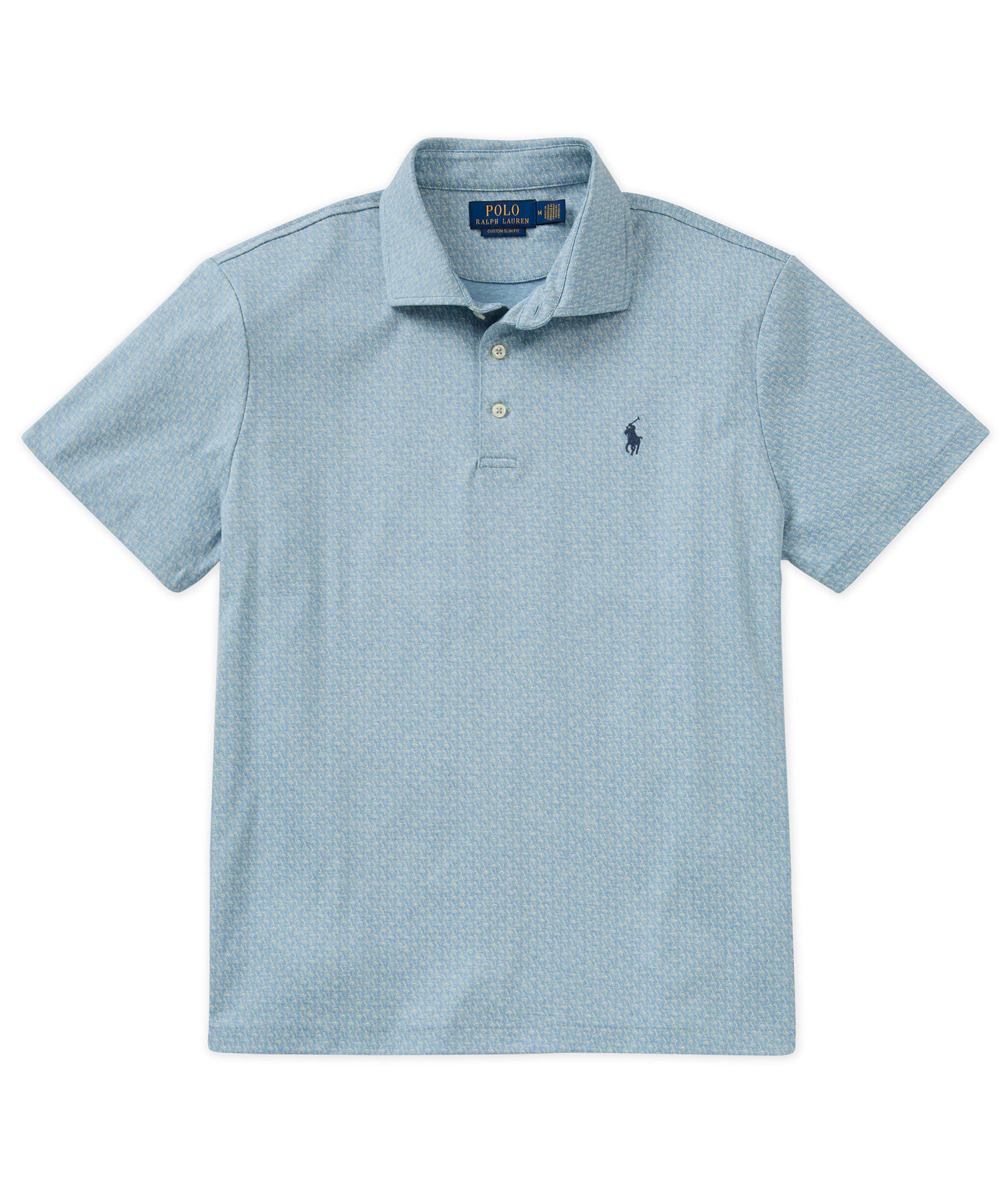 Polo Ralph Lauren Short Sleeve Soft Touch Cotton Print Polo, Men's Big & Tall