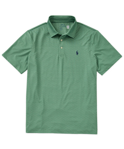 Polo Ralph Lauren Short Sleeve Print Performance Polo, Men's Big & Tall