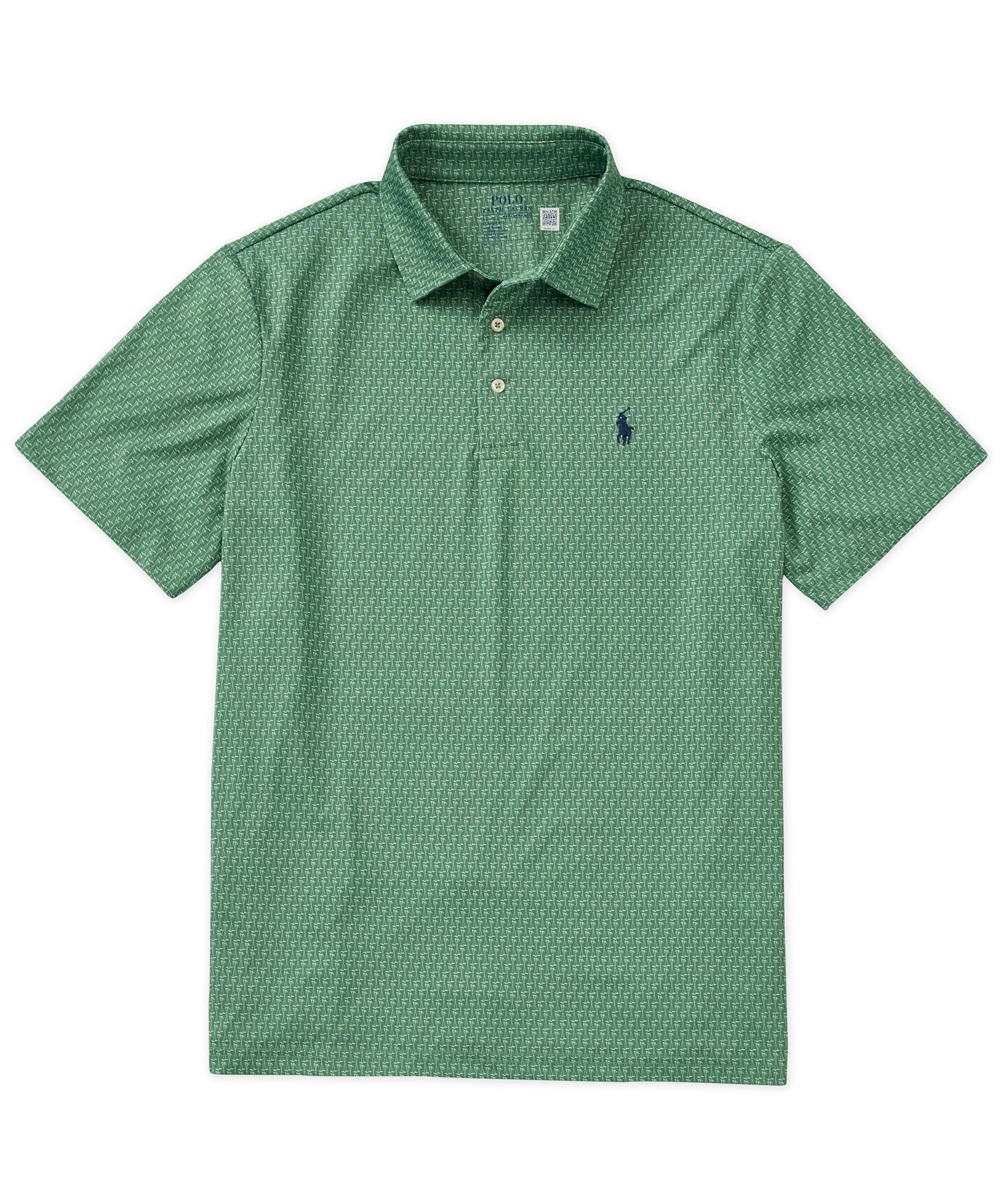 Polo Ralph Lauren Short Sleeve Print Performance Polo, Men's Big & Tall