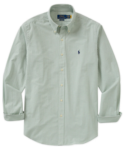 Polo Ralph Lauren Long Sleeve Poplin Sport Shirt, Men's Big & Tall