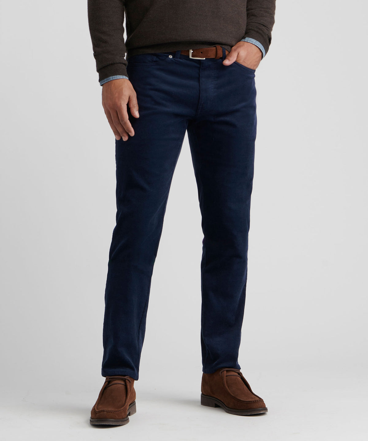 Peter Millar Superior Soft Corduroy 5-Pocket Pant, Men's Big & Tall