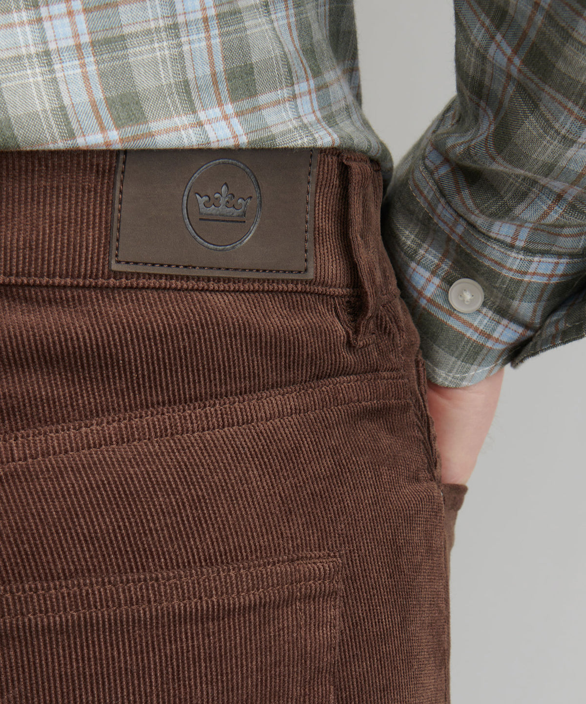 Peter Millar Superior Soft Corduroy 5-Pocket Pant, Men's Big & Tall