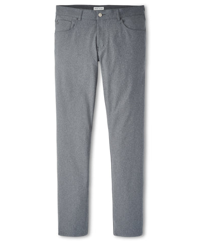 Peter Millar Brevard Performance Flannel 5-Pocket Pant, Men's Big & Tall