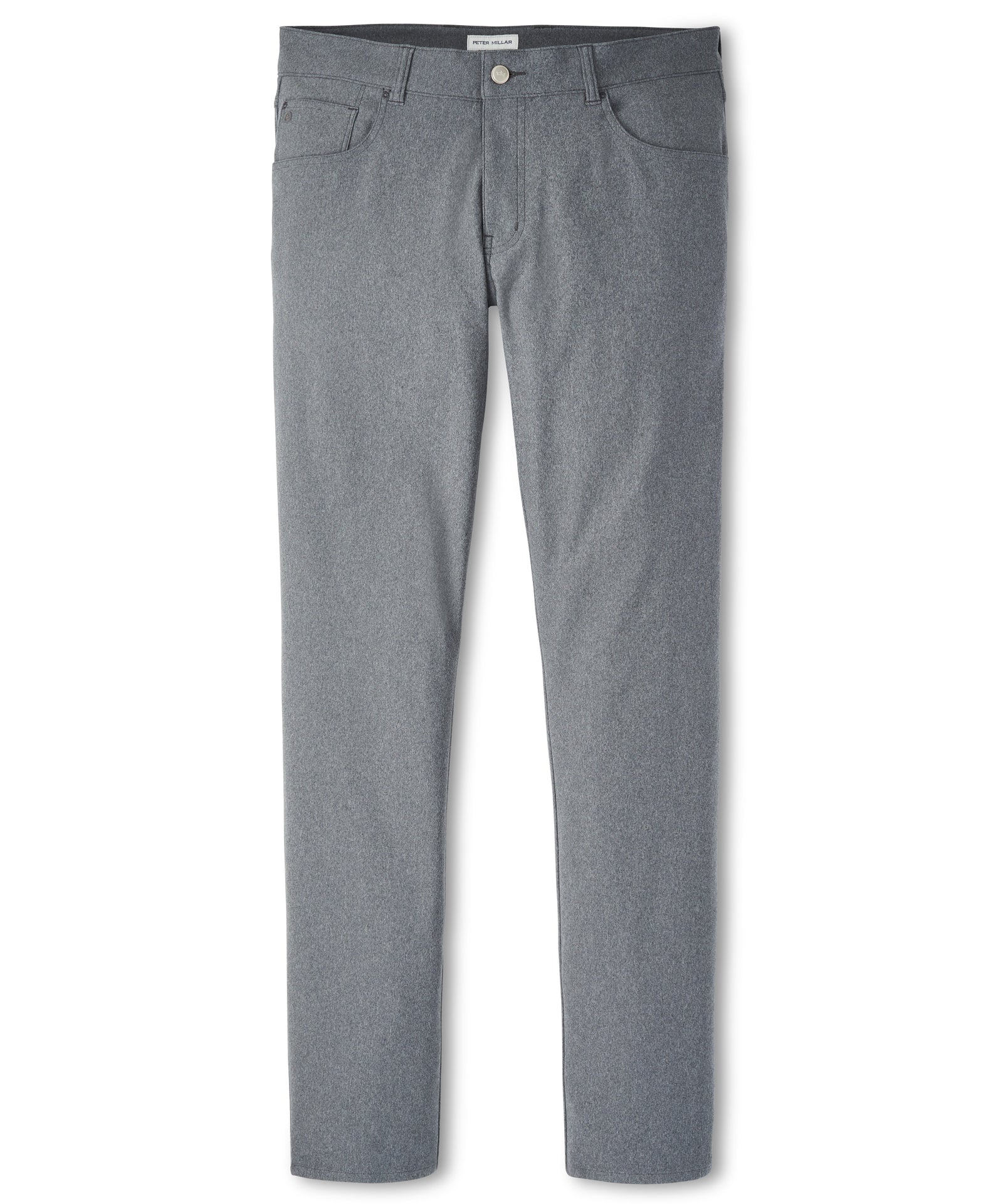 Peter Millar Brevard Performance Flannel 5-Pocket Pant, Men's Big & Tall