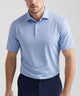Peter Millar Short Sleeve Dunnes Stripe Performance Polo
