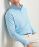 Peter Millar Long Sleeve Birdseye Perth Quarter Zip Pullover