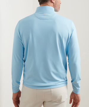 Peter Millar Long Sleeve Birdseye Perth Quarter Zip Pullover